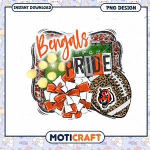 Bengals Pride PNG Sublimation Design Bengals Pride PNG Sublimation Design