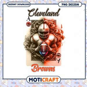 Cleveland Browns PNG Football Design Cleveland Browns PNG Football Design