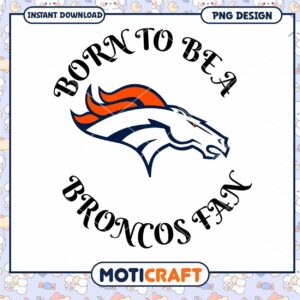 Denver Broncos Fan PNG Design Denver Broncos Fan PNG Design