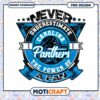 Carolina Panthers Power PNG Fan Design