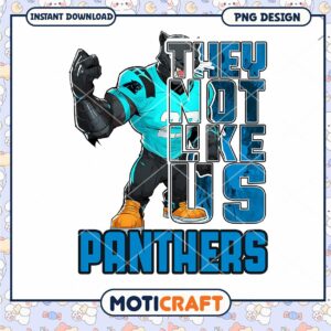 Panthers PNG They Not Like Us Design Panthers PNG They Not Like Us Design