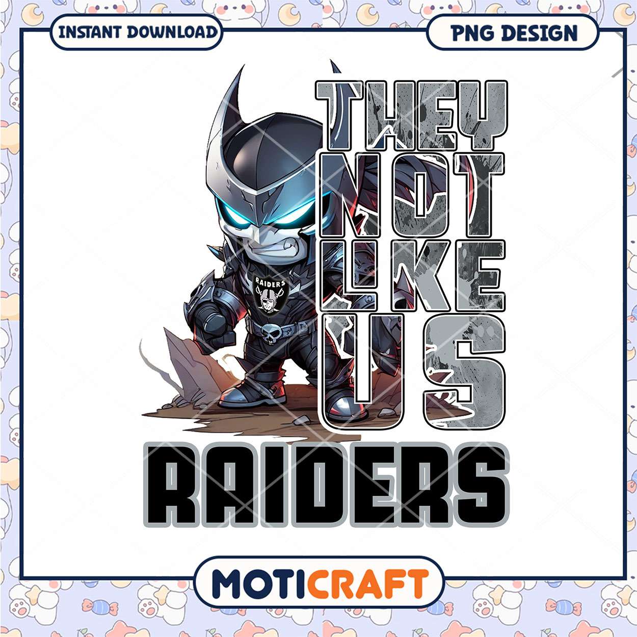 Raiders PNG Sublimation Design Raiders PNG Sublimation Design