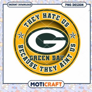 Green Bay Packers PNG They Hate Us