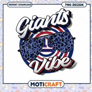 Giants Vibe PNG Sublimation Design