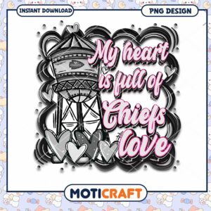 Kansas City Chiefs Love PNG Design Kansas City Chiefs Love PNG Design