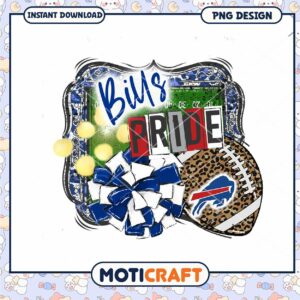 Bills Pride PNG Sublimation Design