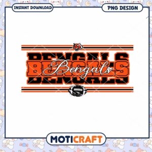 Bengals PNG Design Instant Download
