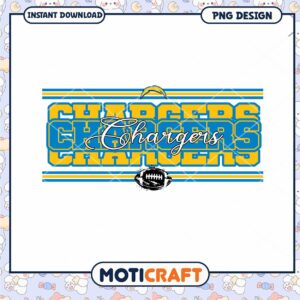 Chargers PNG Design Instant Download