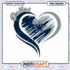 Dallas Cowboys Heart PNG Design