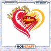 Kansas City Chiefs Heart PNG Design