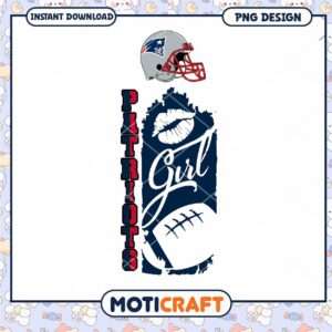 Patriots Girl PNG Sublimation Design