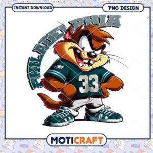 Philadelphia Eagles Taz PNG Sublimation Philadelphia Eagles Taz PNG Sublimation