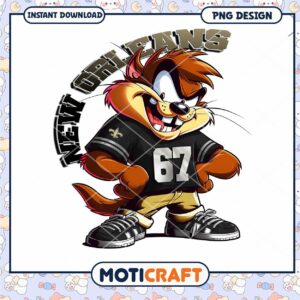 Tasmanian Devil Saints PNG Design