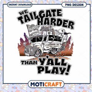 Raiders Tailgate Party PNG Design