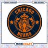 Chicago Bears PNG Starbucks Design