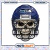 Seahawks Skull Helmet PNG Design 1 Seahawks Skull Helmet PNG Design