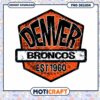 Denver Broncos PNG Logo 1960