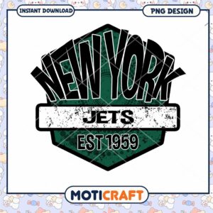 New York Jets PNG Design 1959