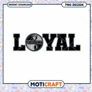 Raiders Loyal PNG Design Instant Download Raiders Loyal PNG Design Instant Download