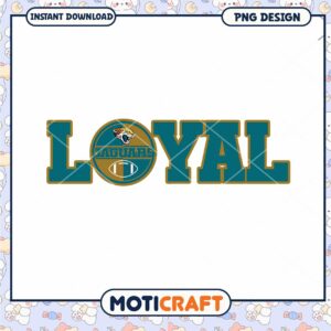 Jacksonville Jaguars Loyal PNG Design
