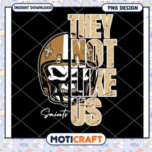 Saints Skull PNG They Not Like Us Saints Skull PNG They Not Like Us