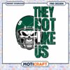 Jets Skull PNG They Not Like Us Design 2 Jets Skull PNG They Not Like Us Design