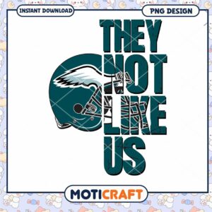 Eagles Helmet PNG They Not Like Us