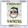 Green Bay Packers Santa PNG