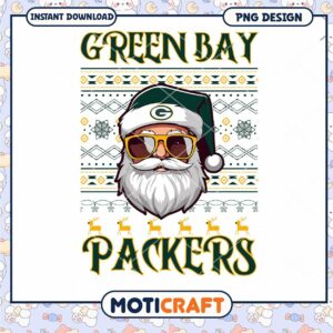Green Bay Packers Santa PNG Green Bay Packers Santa PNG
