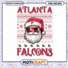 Atlanta Falcons Christmas Santa PNG 1 Atlanta Falcons Christmas Santa PNG