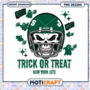New York Jets Halloween PNG Design