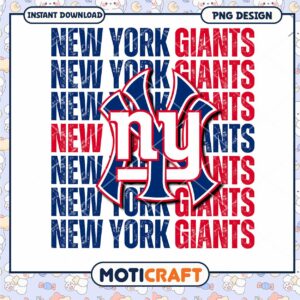 New York Giants PNG Sublimation Design