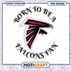Atlanta Falcons Fan PNG Design