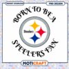 Pittsburgh Steelers Fan PNG Design