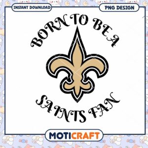 Saints Fan Fleur De Lis PNG Design