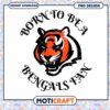 Bengals Fan PNG Design Instant Download