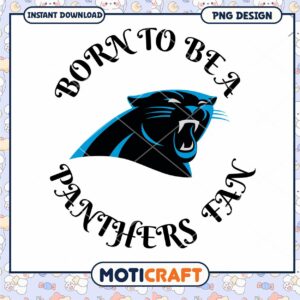 Carolina Panthers Fan PNG Design
