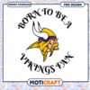 Vikings Fan PNG Design Instant Download