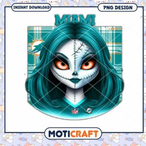 Miami Dolphins Sugar Skull PNG Miami Dolphins Sugar Skull PNG