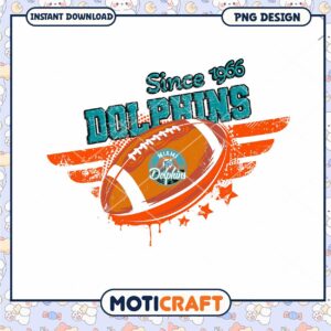 Miami Dolphins PNG Sublimation Design 1966 Miami Dolphins PNG Sublimation Design 1966
