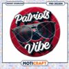 Patriots Vibe Sunglasses PNG Design