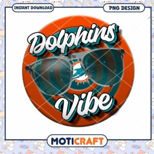 Miami Dolphins Vibe PNG Design Miami Dolphins Vibe PNG Design