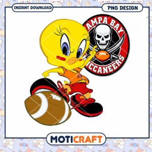 Tweety Bird Tampa Bay Buccaneers PNG