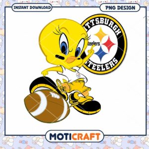 Tweety Bird Pittsburgh Steelers PNG