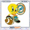 Tweety Bird Miami Dolphins PNG 1 Tweety Bird Miami Dolphins PNG