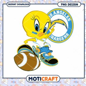 Tweety Bird LA Chargers PNG