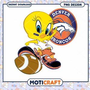Tweety Bird Denver Broncos PNG