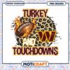 Turkey Football Touchdowns PNG