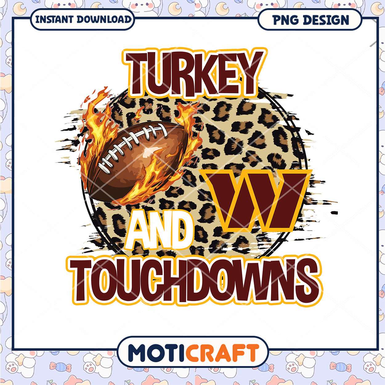 Turkey Football Touchdowns PNG Turkey Football Touchdowns PNG