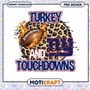 Turkey NY Giants Touchdowns PNG